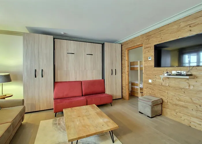 Arc 1950 Appartement 2 Chambres Cabine 8 Personnes