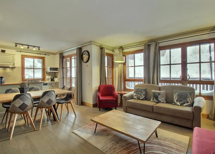 Arc 1950 Appartement 2 Chambres Cabine 8 Personnes